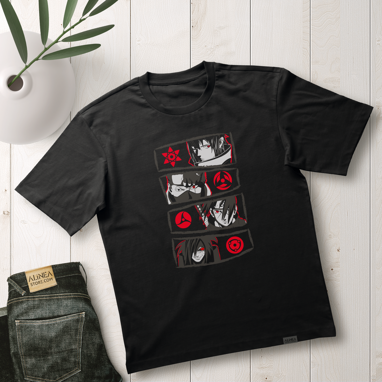 Uchiha Eyes Tshirt Oversize