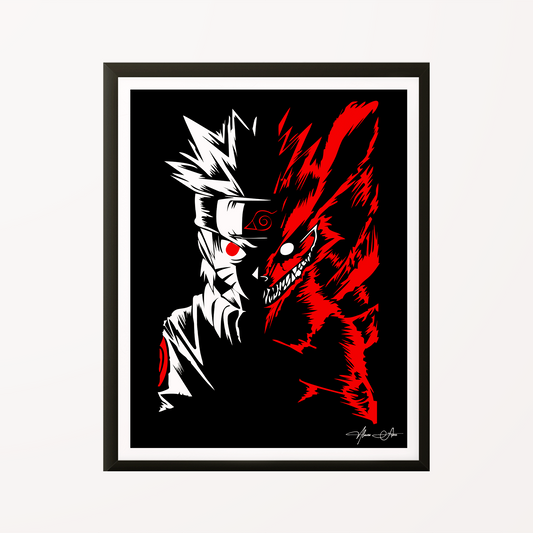 Naruto Monster Poster
