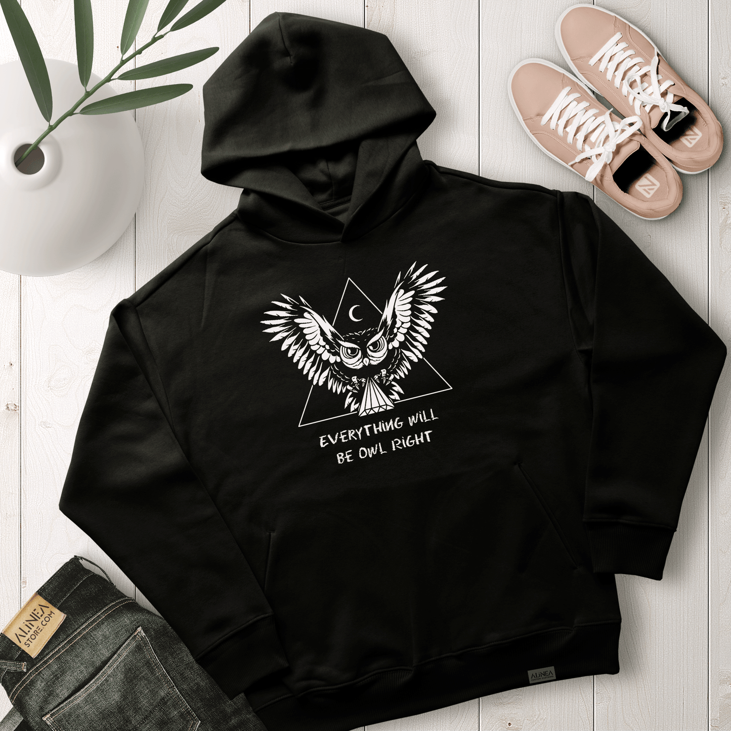 Owl Right Hoodie Oversize