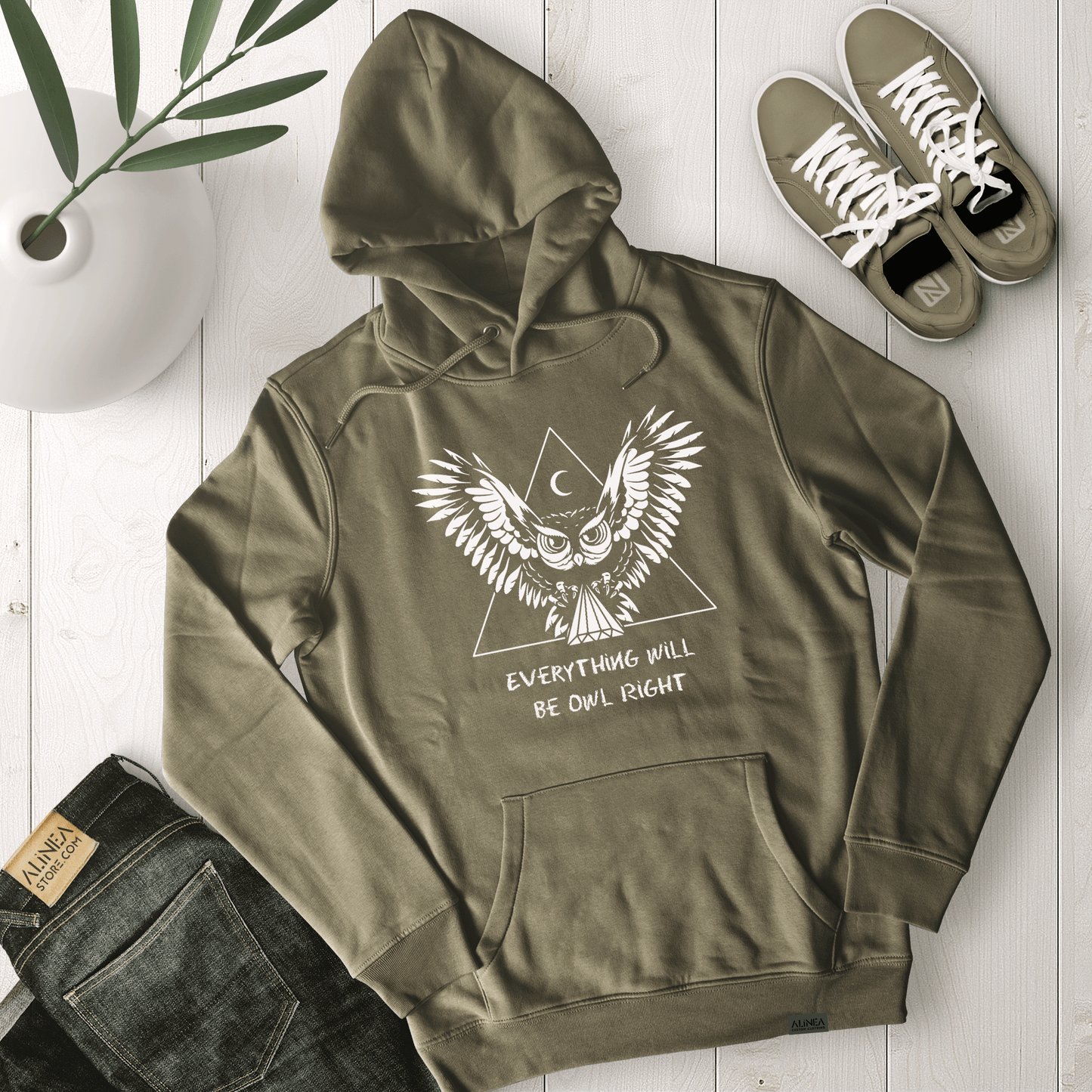 Owl Right Hoodie Premium