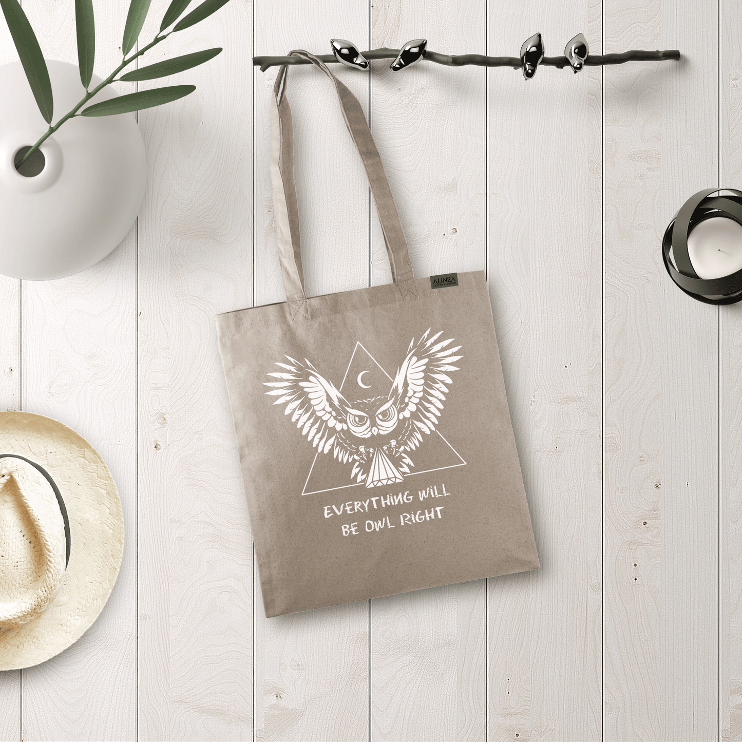 Owl Right Tote Bag