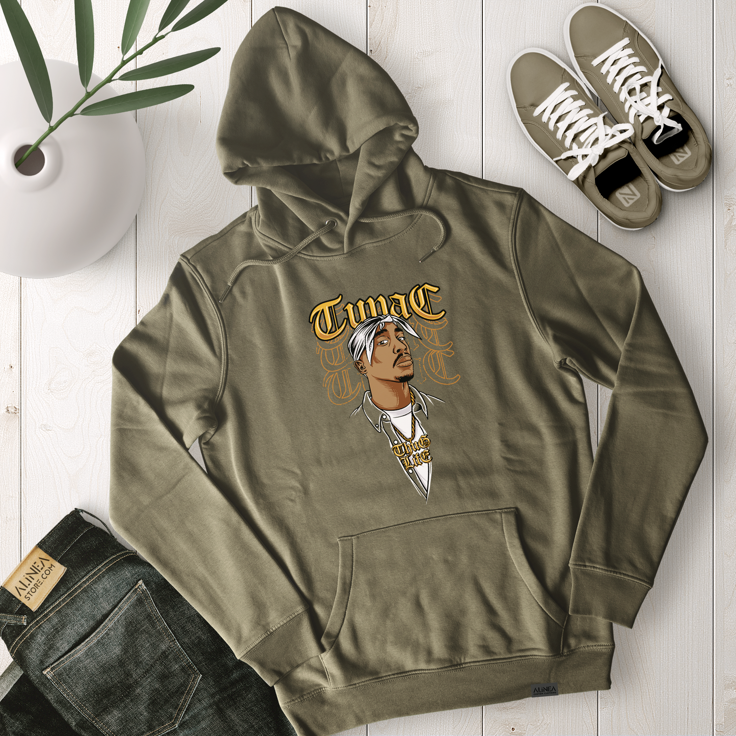 Tupac Thug Life Hoodie Premium