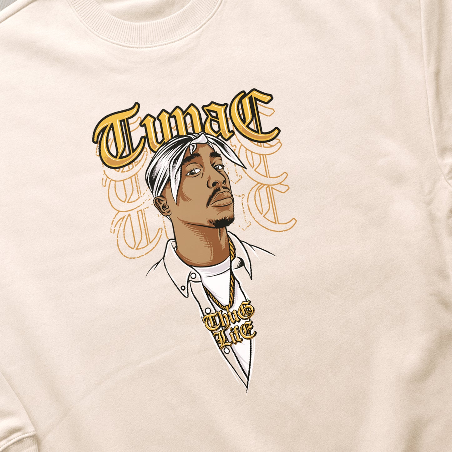 Tupac Thug Life Sweat Oversize