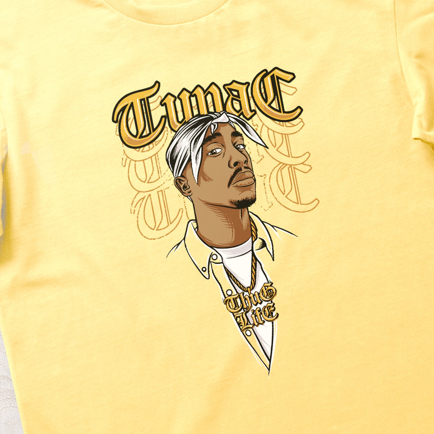 Tupac Thug Life Tshirt Oversize